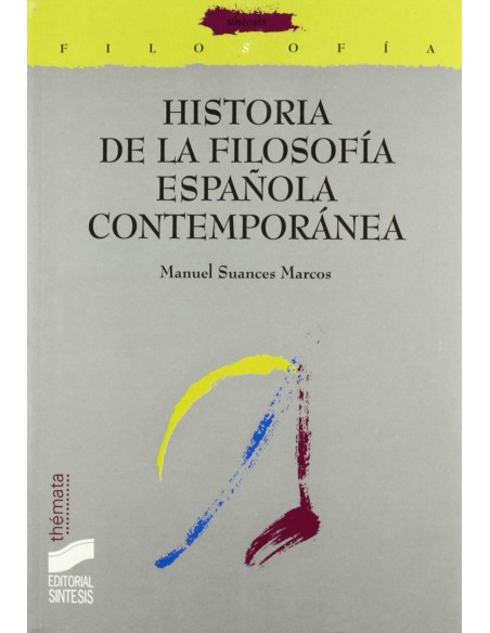 Hª DE LA FILOSOFIA ESPANOLA CONTEMPORANEA